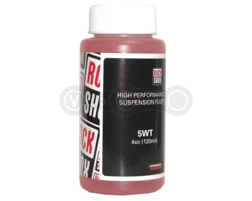 Олія Rock Shox 5WT для виделок та амортизаторів 120 ml