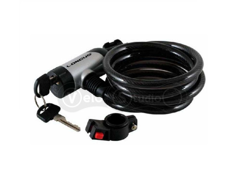 Замок LONGUS 10x1800 мм + кріплення чорне