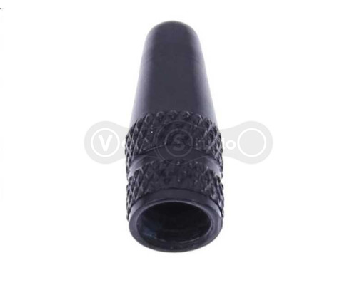 Ковпачок алюмінієвий на ніпель Presta чорний