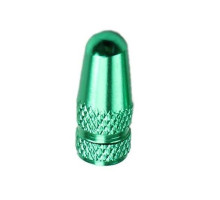 Ковпачок алюмінієвий на ніпель Presta зелений