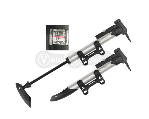 Насос Giyo GP-91 с манометром алюминиевый