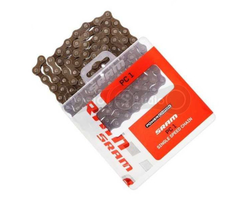 Ланцюг Sram PC 1 Brown Single-speed одношвидкісний