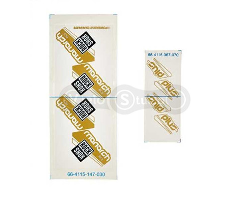 Стикер на амортизатор Rock Shox Monarch Plus оригинальный