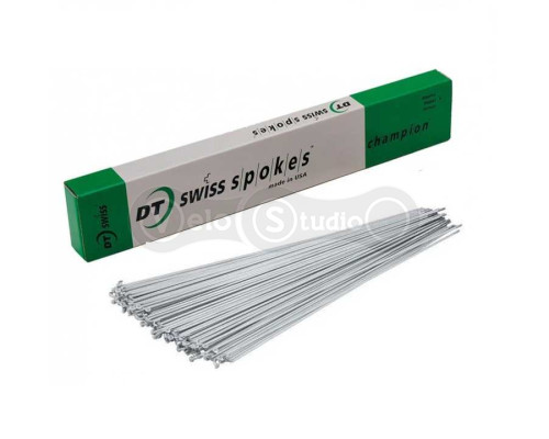 Спица DT Swiss Champion серебро 2.0 мм 264 нержавеющая сталь