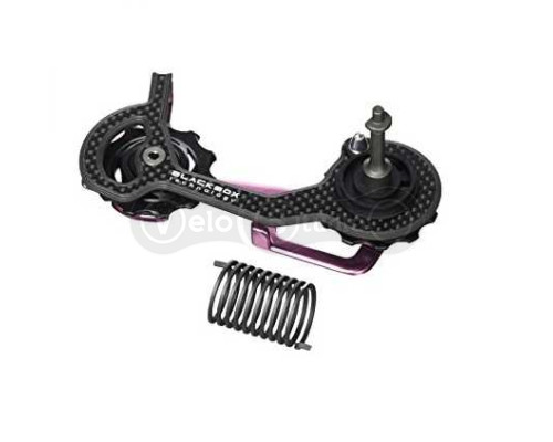 Лапка для перемикача SRAM X0 середня, карбонова з роликами на промислових підшипниках