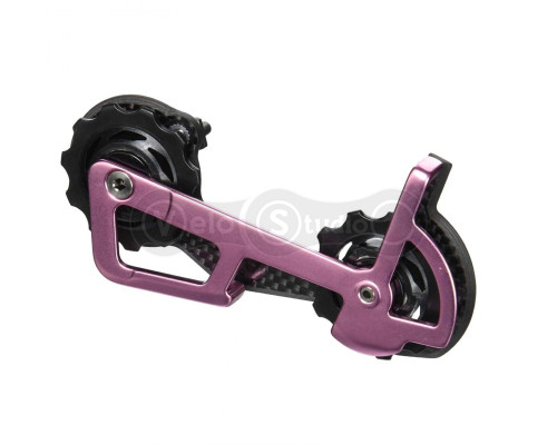 Лапка для перемикача SRAM X0 середня, карбонова з роликами на промислових підшипниках