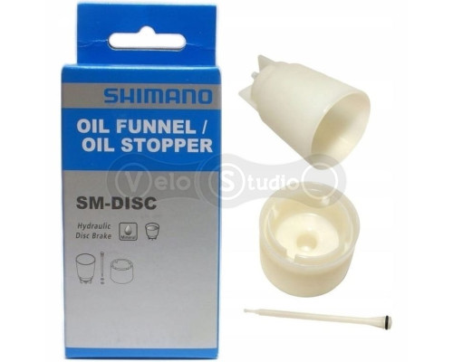 Масляна лійка та пробка Shimano SM-DISC для прокачування гальма
