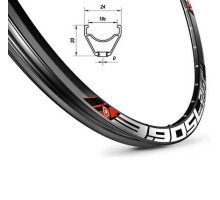 Обод Mach1 3.90 29, 32 спицы, чeрный