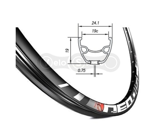 Обод Mach1 NEO DISC 29 32 спицы, AV черный
