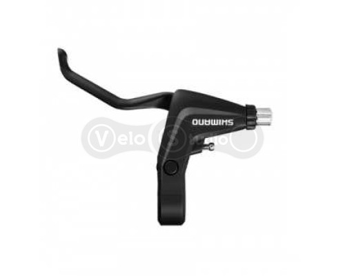 Тормозна ручка Shimano BL-T4000 V-brake ліва, під 2 пальці, чорна