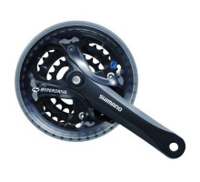 Шатуны  Shimano FC-M361 175 мм, 42X32X22 черные