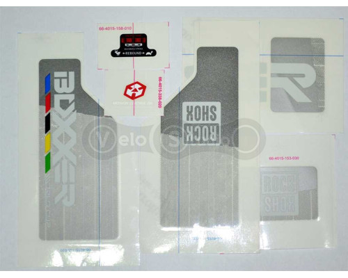 Стікер на вилку Rock Shox Boxxer Word CUP оригінальний