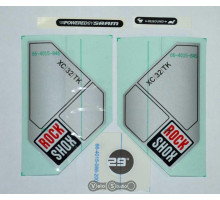 Стикер на вилку Rock Shox XC32 оригинальный