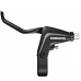 Тормозна ручка Shimano BL-T4000 V-brake ліва, під 2 пальці, чорна