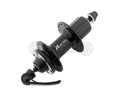 Втулка задняя Joytech D142DSE 32 отверстия, под диск 6 болтов, под кассету 8-9-10 звезд, с эксцентриком