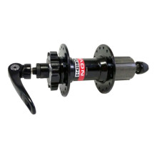 Втулка задняя Novatec D142SBT на промподшипниках 32 отверстия, под диск 6 болтов