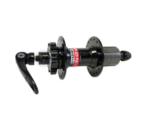 Втулка задняя Novatec D142SBT на промподшипниках 32 отверстия, под диск 6 болтов