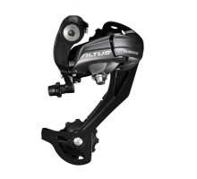 Задній перемикач Shimano RD-M370 SGS довга лапка 8-9 швидкостей