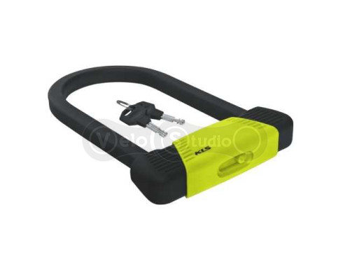 Замок KLS Block скоба U-Lock лайм
