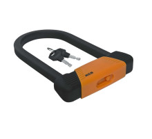 Замок KLS Block скоба U-Lock оранжевый