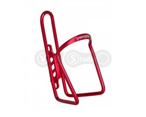 Флягодержатель Green Cycle алюминиевый красный