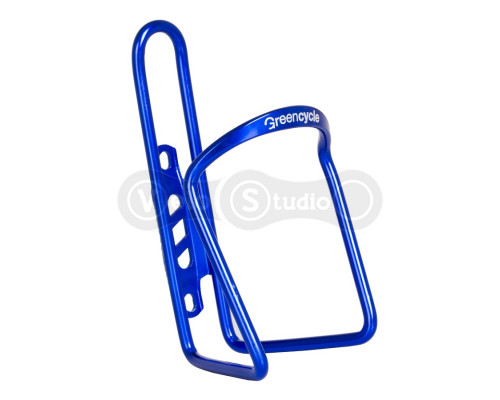 Флягодержатель Green Cycle алюминиевый синий