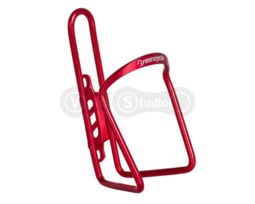 Флягодержатель Green Cycle алюминиевый красный