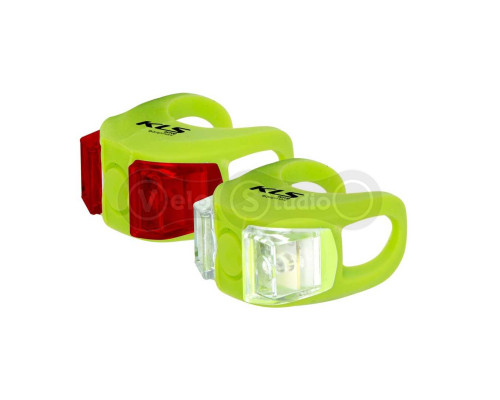 Мигалки KLS Twins набір зелені