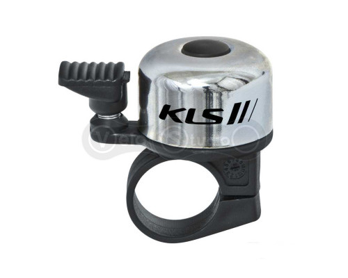 Дзвінок на кермо KLS Bang сріблястий