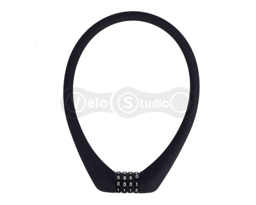 Трос Green Cycle 12х50см с кодовым замком, силиконовое покрытие