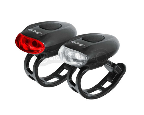 Набор мигалок KLS Eggy чёрный