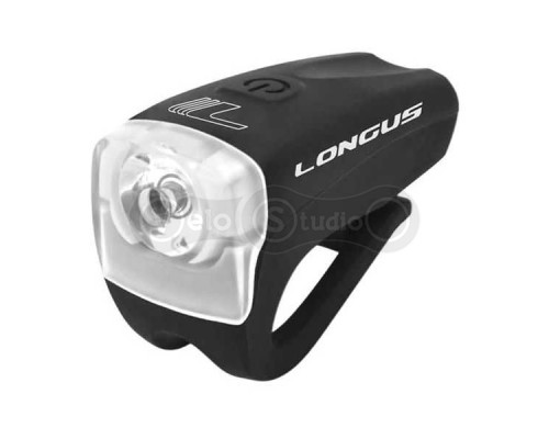 Фара передняя Longus PRETTY 3W LED USB черная