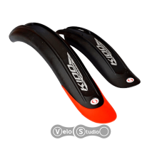 Крила SIMPLA KIDO SDS CHOPPER чорно-червоні 20 дюймів комплект