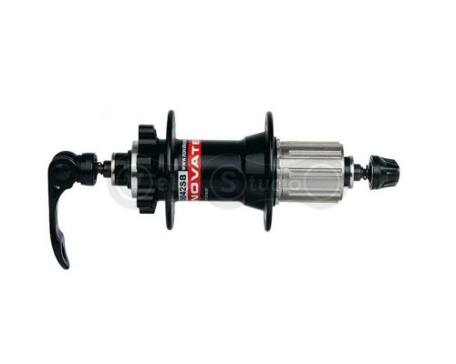 Втулка задняя Novatec D042SB чёрная