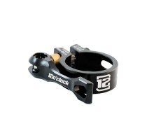 Хомут подседельный 12oclock 31,8 мм с зажимом черный