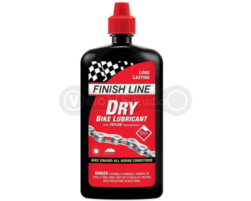 Смазка для цепи Finish Line Teflon Plus Dry Lube 120 ml
