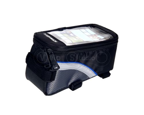 Сумка на раму Roswheel для смартфона 5,5 дюйма черно-синяя