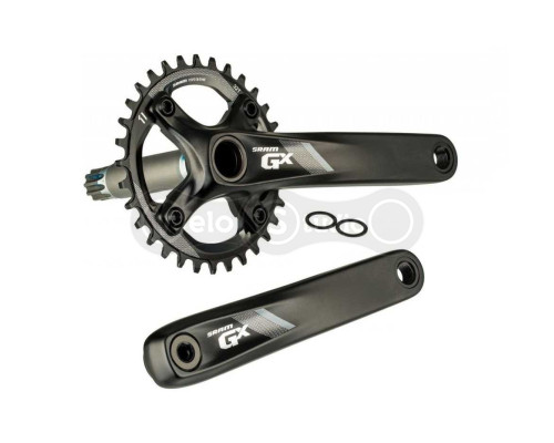 Шатуни SRAM GX-1000 X-SYNC GXP, 11 швидкостей, 175 мм, 32 зуби