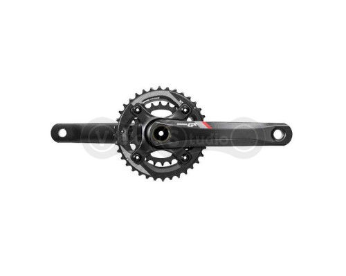 Шатуны SRAM GX-1400 2x11 GXP, Red, 11 скоростей, 175 мм, 36/24 зуба