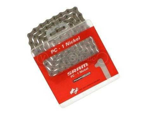 Цепь Sram PC 1 Nickel Single Speed односкоростная