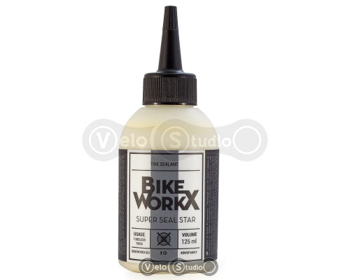 Герметик BikeWorkX Super Seal Star 125 мл для бескамерных колёс