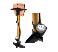 Напольный насос Green Cycle GCP-33P стальной с манометром