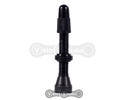 Бескамерный ниппель Joe’s No Flats алюминиевый 36 мм чёрный