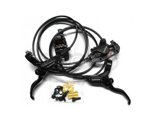 Комплект тормозов Shimano BL-M315+BR-M315 (перед+зад) чёрный