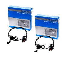 Комплект гальм Shimano BL-M396+BR-M396 (перед+зад) чорний