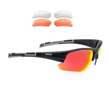 Окуляри Onride Lead 20 чорні матові змінні лінзи, Revo Rainbow