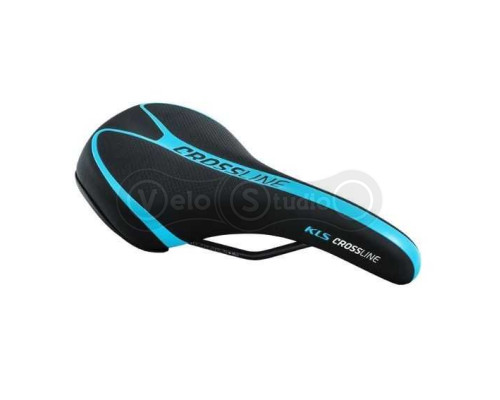 Седло KLS Crossline синее 262 x 175 мм