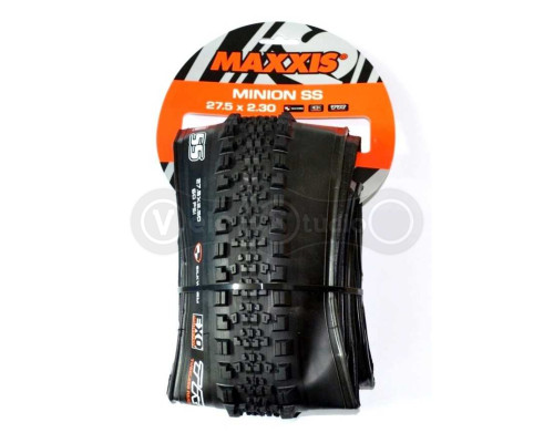 Вело покришка Maxxis Minion SS 27,5x2.30 TR/Silkworm/EXO 60TPI, 60a складана
