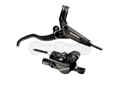 Комплект гальм Shimano BL-M445L+BR-M445L (перед+зад) чорний