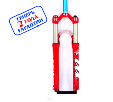 Вилка Manitou MARVEL EXPERT 26 красная, воздушная пружина с выносной манеткой